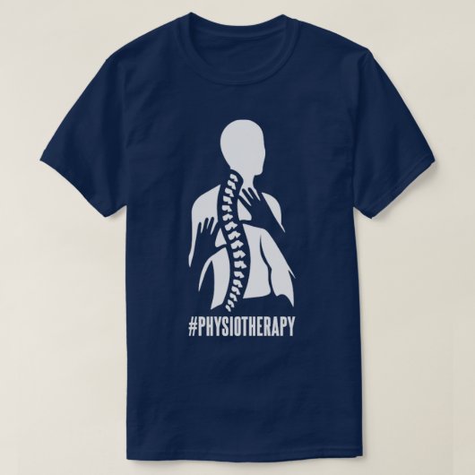 Physiotherapie T-Shirt (Design vorne)