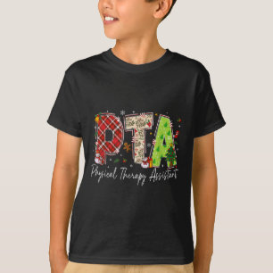 Physiotherapie Therast Sofort Pta Santa Weihnachte T-Shirt
