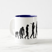 Physiotherapie trägt Therapeut-körperliche Zweifarbige Tasse (Vorderseite Links)