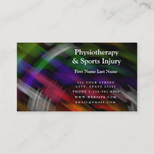 Physiotherapie und Sportverletzung Visitenkarte