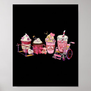 Physiotherapie Valentine Pt Fuel Kaffee Körperlich Poster