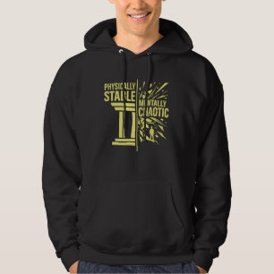 Physisch stabile, geistig chaotische Dualitätsdesi Hoodie