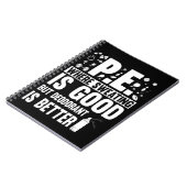 Physische Bildung PE Lehrer Joke Notizblock (Linke Seite)