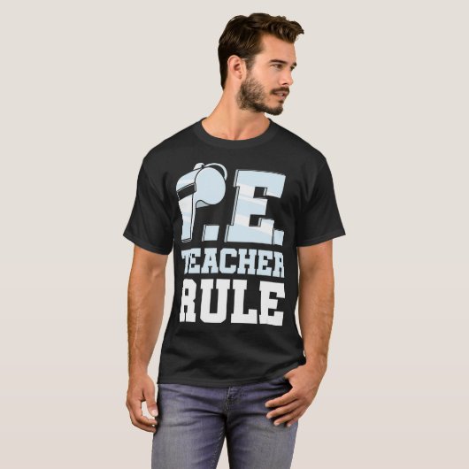 Physische Bildung PE Lehrer Trainer Sport T-Shirt (Vorne ganz)