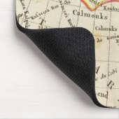 Physische Karte Asiens Mousepad (Ecke)