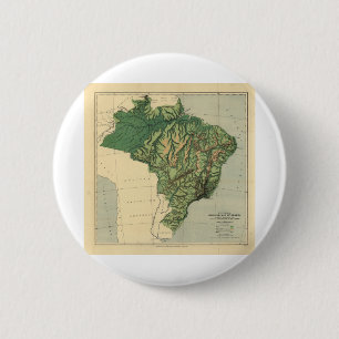 physische Karte von Brasilien Button