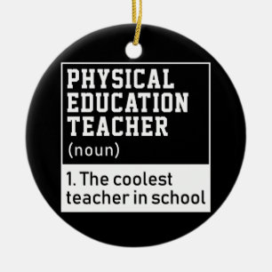 Physischer Lehrer für Bildung Definition P.E. Keramik Ornament