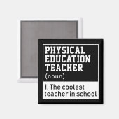 Physischer Lehrer für Bildung Definition P.E. Magnet (Vorderseite/Rückseite)