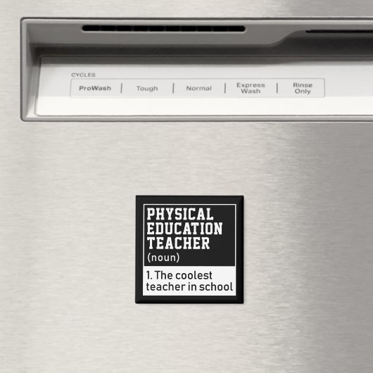 Physischer Lehrer für Bildung Definition P.E. Magnet (In Situ (Geschirrspüler))