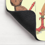 Physisches Waddle Captures der Froschmann Mousepad (Ecke)