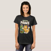 Phyton Pfoten Lustige Katze Schlange Python Progra T-Shirt (Vorne ganz)