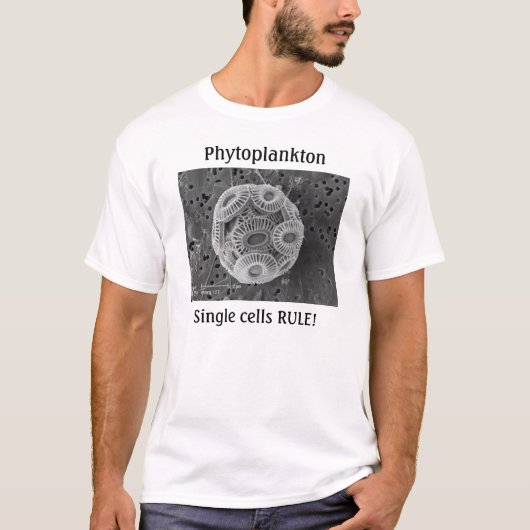 Phytoplankton, Einzelzellen REGEL! T-Shirt (Vorderseite)