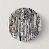 Phytoplankton-Fluss-Knopf Button (Vorderseite)