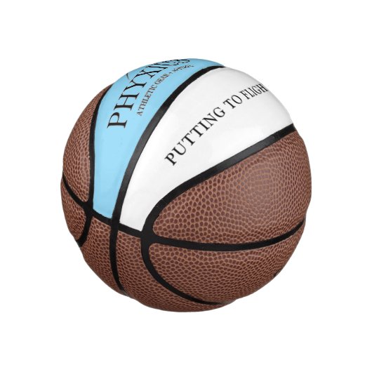 Phyxius-Logo Mini Basketball (angewinkelt)