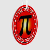 Pi 3/14/15 Jahr 9:26:53 Ornament (Vorderseite)