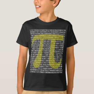 Pi 3.14 bis Hundert Ziffern T-Shirt