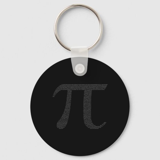 Pi 3.14 Erste Pi Happy Pi Day Math Schlüsselanhänger (Vorderseite)