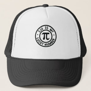 Pi 3.14 ist mein Glückszahl-Funny-Mathe-Symbol Truckerkappe