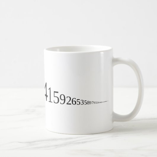 Pi - 3.14.. kaffeetasse (Rechts)