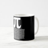 Pi 3.14 Math Irrational Number Math Gift Kaffeetasse (VorderseiteRechts)
