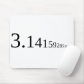 Pi - 3.14.. mousepad (Mit Mouse)