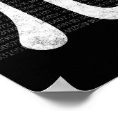 Pi 3.14 Pi Happy Pi Day Mathematik Poster (Ecke)