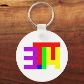 PI = 3,14 SCHLÜSSELANHÄNGER (Vorderseite)