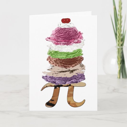 Pi a la Mode Karte (Vorderseite)