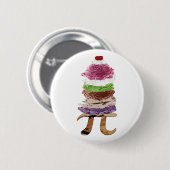 Pi à la Mode Knopf Button (Vorne & Hinten)