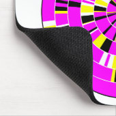 Pi Abstrakt 03 - auf Weiß Mousepad (Ecke)