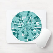 Pi Abstrakt 05 - auf Weiß Mousepad (Mit Mouse)