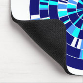 Pi Abstrakt 07 - auf Weiß Mousepad (Ecke)