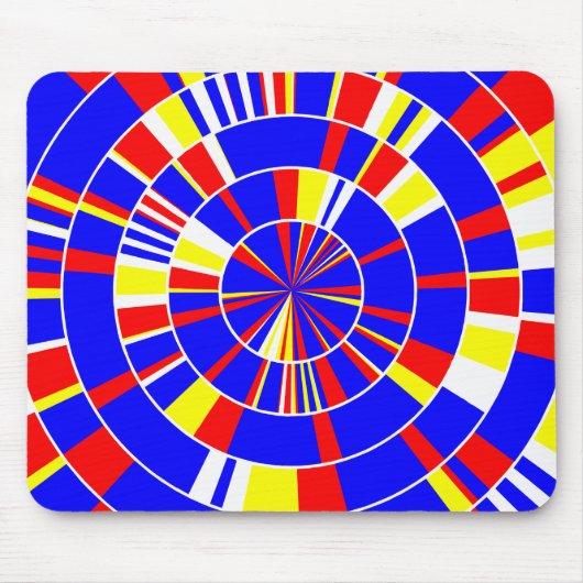 Pi Abstrakt II 08 Mousepad (Vorne)