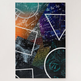 Pi Abstrakt: Mathematisches Kunstpuzzle Puzzle