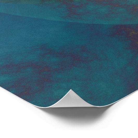 Pi abstrakt Poster (Ecke)