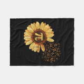 Pi Apparel Pi Day Sonnenblume Kleidung Math Funny Fleecedecke (Vorderseite (Horizontal))