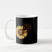 Pi Apparel Pi Day Sonnenblume Kleidung Math Funny Kaffeetasse (Links)