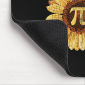 Pi Apparel Pi Day Sonnenblume Kleidung Math Funny Mousepad (Ecke)
