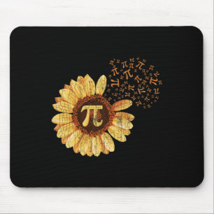 Pi Apparel Pi Day Sonnenblume Kleidung Math Funny Mousepad