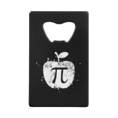 Pi Apple Pie Funny Geldbeutel Flaschenöffner (Vorderseite)
