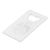 Pi Apple Pie Funny Geldbeutel Flaschenöffner (Rückseite Schrägansicht)