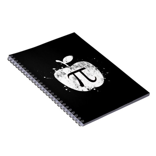 Pi Apple Pie Funny Notizblock (Rechte Seite)