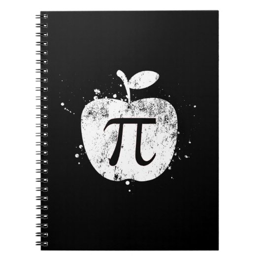 Pi Apple Pie Funny Notizblock (Vorderseite)