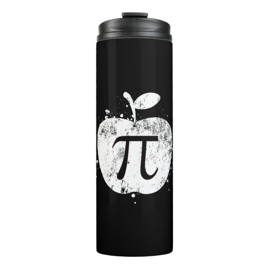 Pi Apple Pie Funny Thermosbecher (Vorderseite)