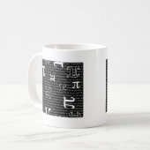 Pi are Square Kaffeetasse (Vorderseite Links)