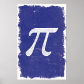 Pi Art - Math Posters Poster (Vorne)