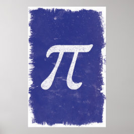 Pi Art - Math Posters Poster