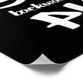 Pi Backwards ist Pie Poster (Ecke)