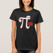 Pi  Baseball Pitcher  3 14 Pi Day Math Science & S T-Shirt (Vorderseite)