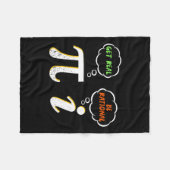 Pi Be Rational Get Real - Mathematiklehrer - Math Fleecedecke (Vorderseite (Horizontal))